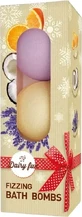 Кульки для ванни DELIA Dairy Fun X-MASS апельсин, тістечко, ...