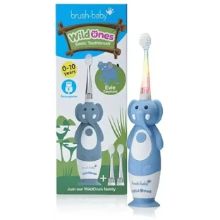Звукова зубна щітка BRUSH-BABY WILDONES для ...