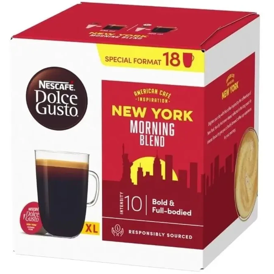 Nescafe Dolce Gusto New York 16 капсул: цены и характеристики