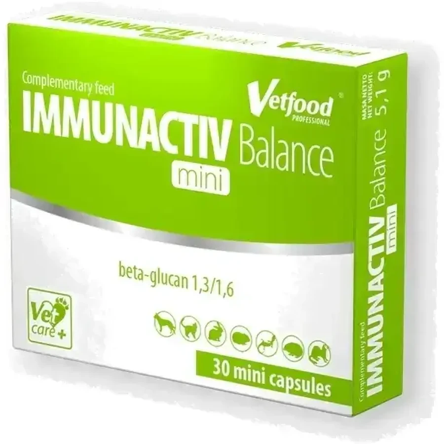 VETFOOD Імунактив Баланс міні 30 капсул: ціни та характеристики