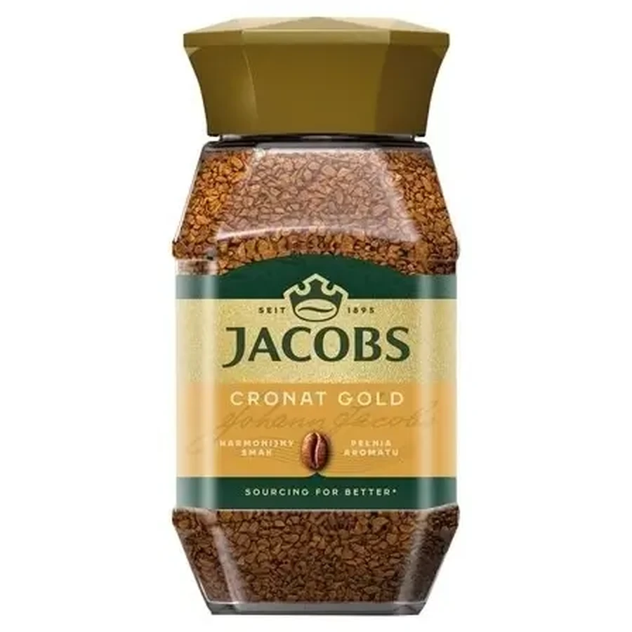 Кофе растворимый Jacobs Cronat Gold 200 г: цены и характеристики