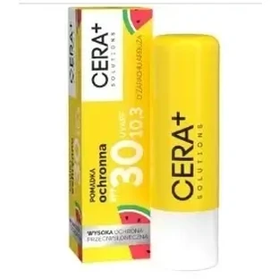 CERA+ Solutions защитная губная помада SPF30+ с ароматом арбуза 9 г