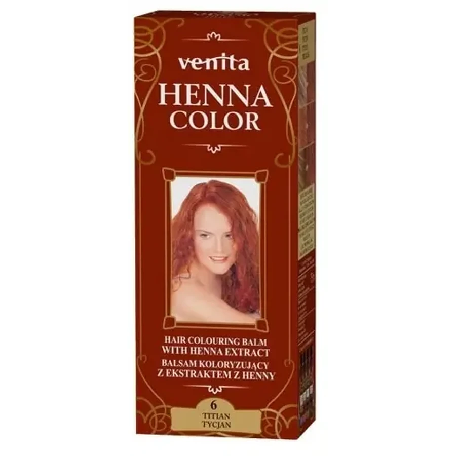 VENITA HENNA COLOR Трав'яний фарбувальний лосьйон 6 Titian 75 ...: ціни та характеристики