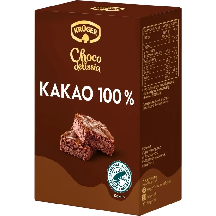 Kruger Chocodelissia 100% какао с пониженным содержанием ...: цены и характеристики