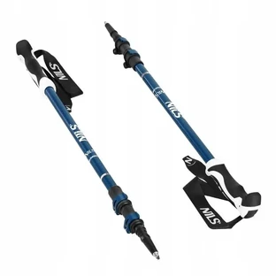 Abisal Aluminium Trekking Poles Blue 63-135 см