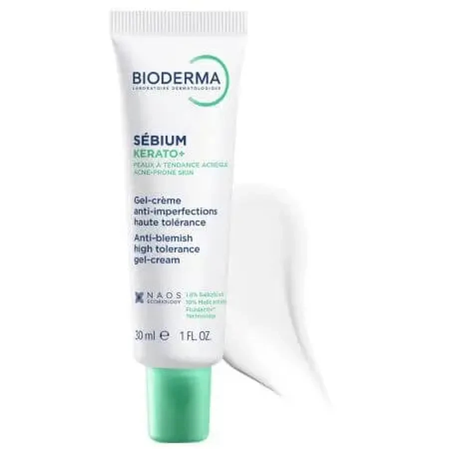Крем проти прищів з SFP 30 Sebium Kerato+, 30 мл, Bioderma: ціни та характеристики