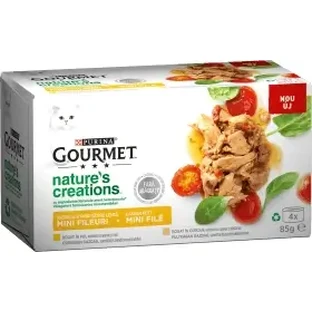 Purina Gourmet Влажный корм для кошек с курицей, 4 шт.