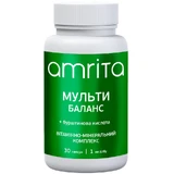Мульти Баланс Amrita комплексні вітаміни + янтарна кислота, 30 капсул