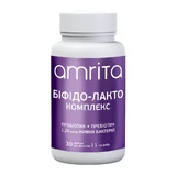 Біфідо-лакто комплекс Amrita 1,2 млрд. живих бактерій, 30 капс