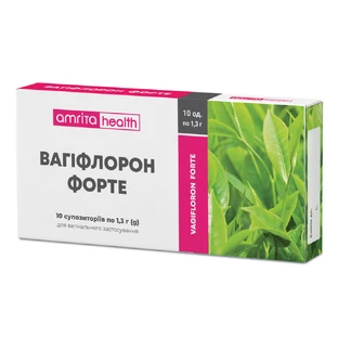Фитосвечи Вагифлорон Форте Amrita для женщин, 10 суп