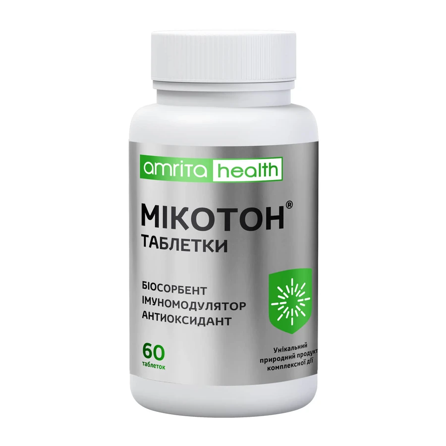 МІКОТОН® таблетки, 60 табл: ціни та характеристики