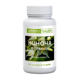 Жіноча формула + Zn + Se Amrita, 60 капс
