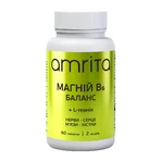 Магний В6 Баланс Amrita + L-теанин, 60 табл: цены и характеристики