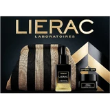Набор для лица Lierac Premium: антивозрастная сыворотка, 30 мл + крем для век, 20 мл и косметичка в подарок