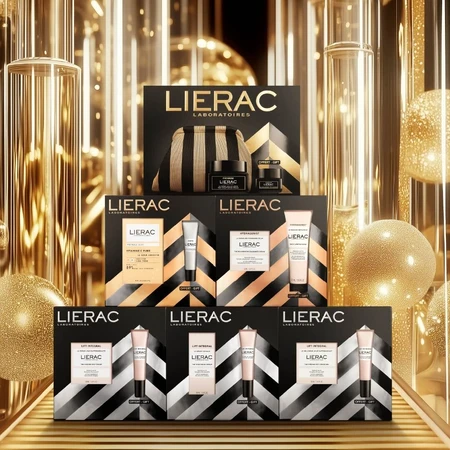 Набор для лица Lierac Premium: антивозрастная сыворотка, 30 мл + крем для век, 20 мл и косметичка в подарок: цены и характеристики