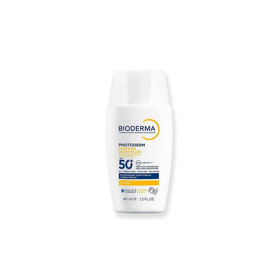 Bioderma Фотодерм XDefense (Ікс Дефенс) Ультрафлюїд невидимий SPF50+ для обличчя, 40 мл: ціни та характеристики