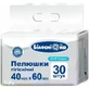 Пеленки гигиенические Белоснежка Soft Super одноразовые 40×60 см, 30 шт