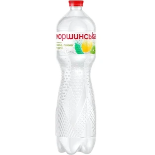 Моршинская вода минеральная природная столовая Лимон-Лайм-Мята слабогазированная, 1,5 л