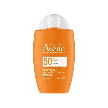 Avène Ultra Fluid Invisible SPF50+ сонцезахисний ультра-флюїд, 50 мл: ціни та характеристики