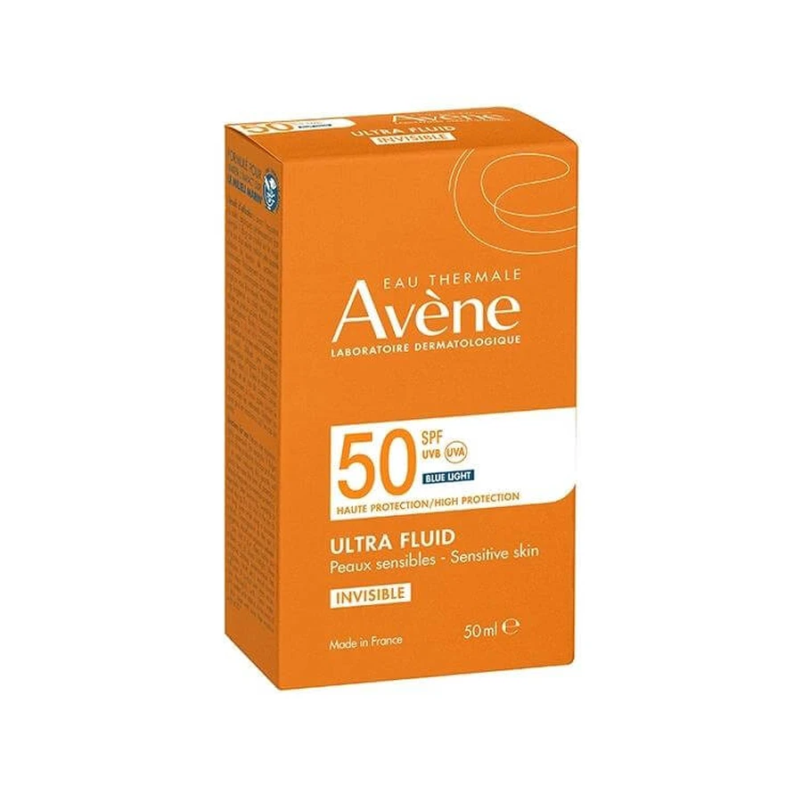 Avène Ultra Fluid Invisible SPF50+ сонцезахисний ультра-флюїд, 50 мл: ціни та характеристики