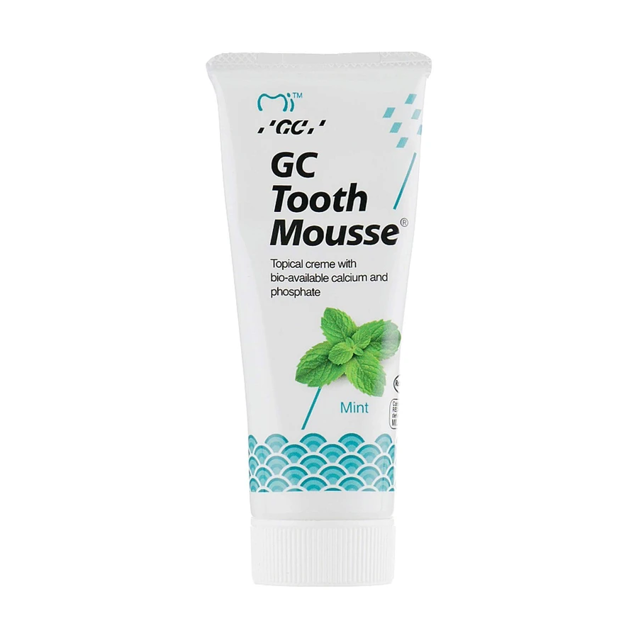 GC Tooth Mousse крем для ремінералізації зубів М'ята, 35 мл: ціни та характеристики