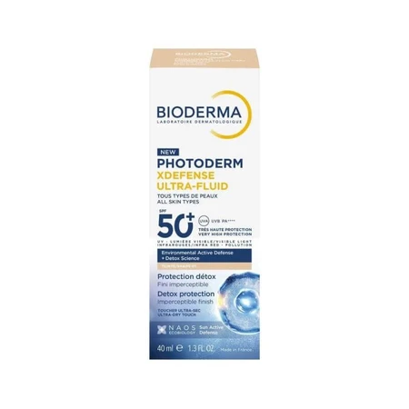 Bioderma Photoderm XDefense Ultra-Fluid SPF50+ тон 01, 40 мл: ціни та характеристики