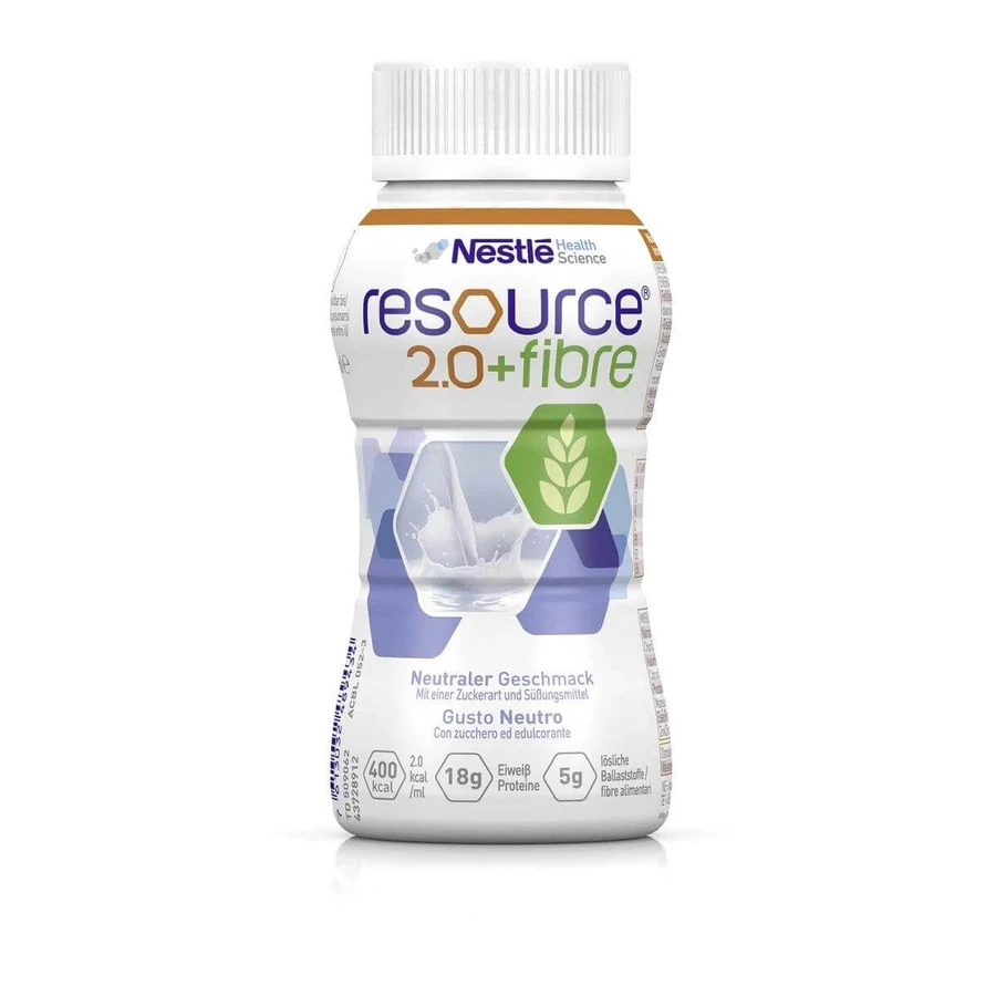 Nestlé Health Science Resource 2.0+Fibre ентеральне харчування з нейтральним смаком 200 мл №4: ціни та характеристики