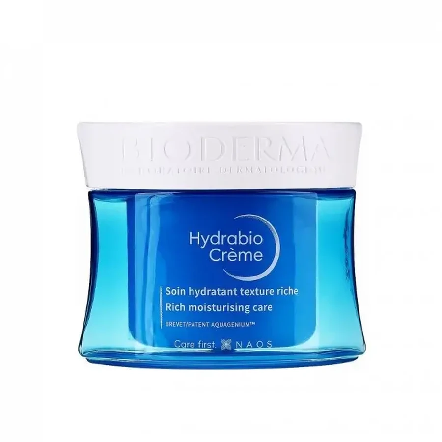 Bioderma Hydrabio Crème Rich Насичений зволожувальний крем для сухої та дуже сухої чутливої шкіри 50 мл: ціни та характеристики