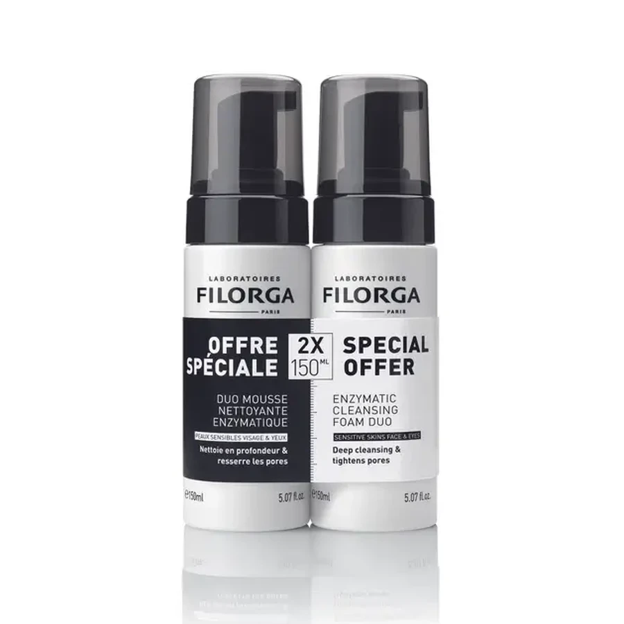 Filorga Skin-Prep Enzymatic Cleansing Foam Ензимний очищувальний мус 150 мл, набір 2 шт.: ціни та характеристики