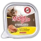 Консерви для котів Migliorgatto Sterilized з куркою та прошутто 100 г (Лоток)