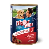 Консерви для собак Morando Migliorcane шматочки з яловичиною 405 г