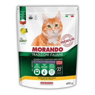 Сухой корм для стерилизованных кошек Morando Tradizioni Sterilized с курицей 400 г