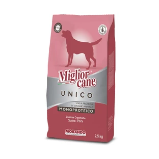 Сухой корм для собак Morando Migliorcane UNICO свинина 2,5 кг