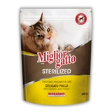 Сухой корм для стерилизованных кошек Morando Migliorgatto Sterilized с курицей 400 г