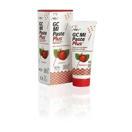 GC MI Paste Plus Strawberry Крем для ремінералізації зубів зі смаком полуниці 35 мл: ціни та характеристики