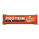 Батончик протеиновый Healthy Snack Апельсиновый чизкейк с L-карнитином глазированный 40 г