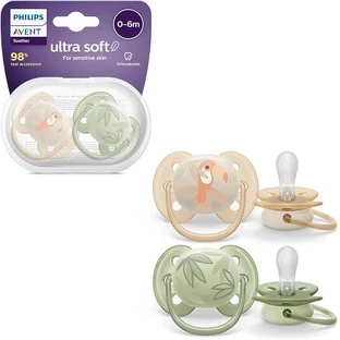Пустушка м'яка Philips Avent Ultra Soft SCF091/07 0–6 місяців №2