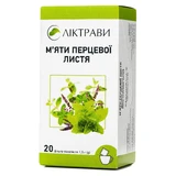М'яти перцевої листя 1,5 г фільтр-пакети №20