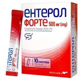 Энтерол Форте порошок для орального применения 250 мг пакетики №10
