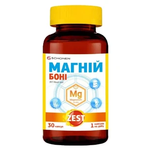 Zest Зест Магний Бони капсулы №30