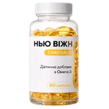 Диетическая добавка Нью Вижн Omega-3, 60 капсул