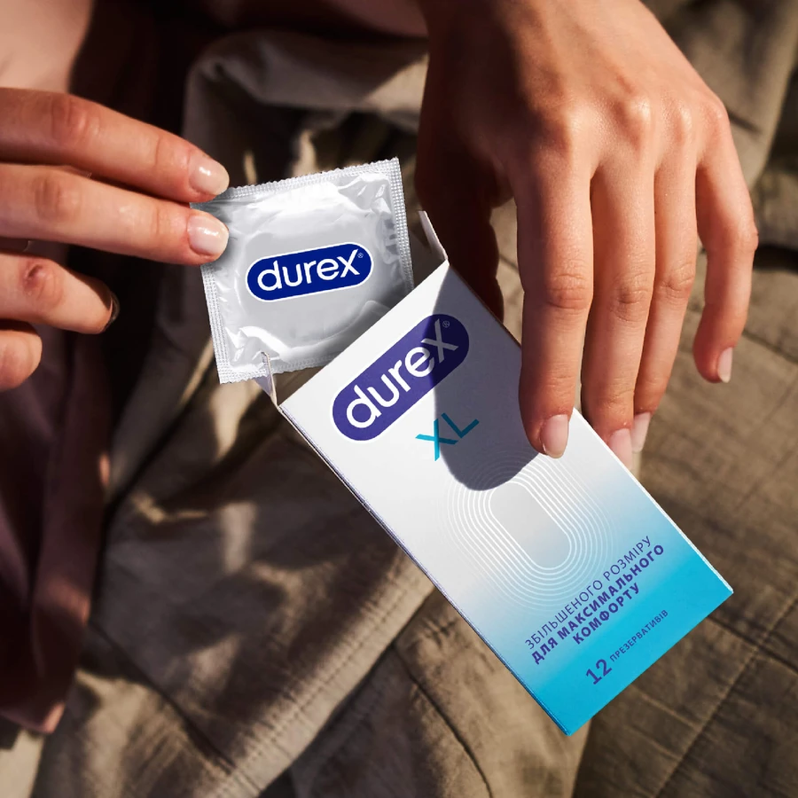 Презервативы латексные с силиконовой смазкой Durex® XL (тонкие, увеличенного размера), 12 шт.: цены и характеристики
