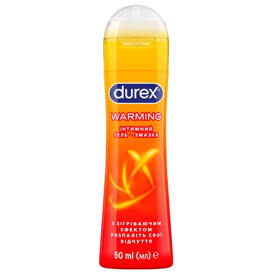 Інтимний гель-змазка DUREX® Warming на силиконовій основі із зігрівальним ефектом (лубрикант), 50 мл : ціни та характеристики