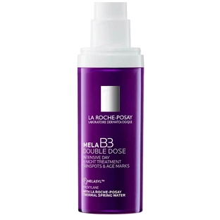 Засіб La Roche-Posay Mela B3 Double Dose інтенсивний, подвійної дії для корекції сонячних та вікових пігментних плям і втрати пружності шкіри, 40 мл