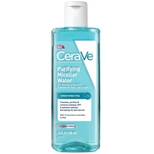 Мицеллярная вода CeraVe Purifying Micellar Water для глубокого очищения нормальной и жирной кожи лица, 400 мл