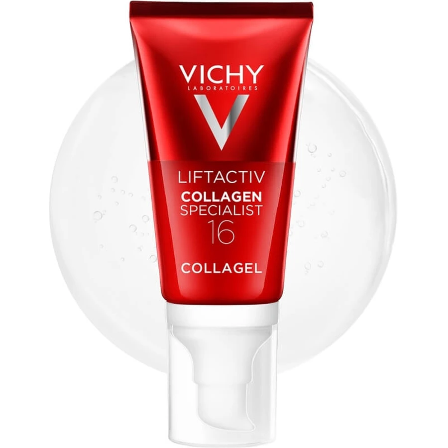Крем-гель для обличчя Vichy Liftactiv Collagen Specialist 16 з ко-болдинг технологією, антивіковий, денний, 50 мл: ціни та характеристики