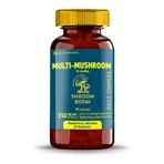 SHROOMBOOM Multi-Mushroom Daily Complex, экстракты плодовых тел 8 видов грибов, 60 капс: цены и характеристики