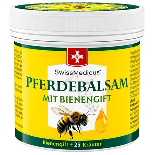Трав'яний бальзам SwissMedicus Pferdebalsam mit Bienengift з 25 травами та бджолиною отрутою, 150 мл