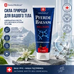 Гель для тіла SwissMedicus Pferdebalsam wärmend mit Meereskollagen Forte емульсійний з морським колагеном, гіалуроновою кислотою та 25 травами, 200 мл: ціни та характеристики