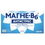Магне-B6 Антистрес таблетки, вкриті плівковою оболонкою, № 100 (20х5): ціни та характеристики